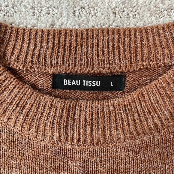 Tiered Ruffle Sleeve Sweater - Picture 6 of 6